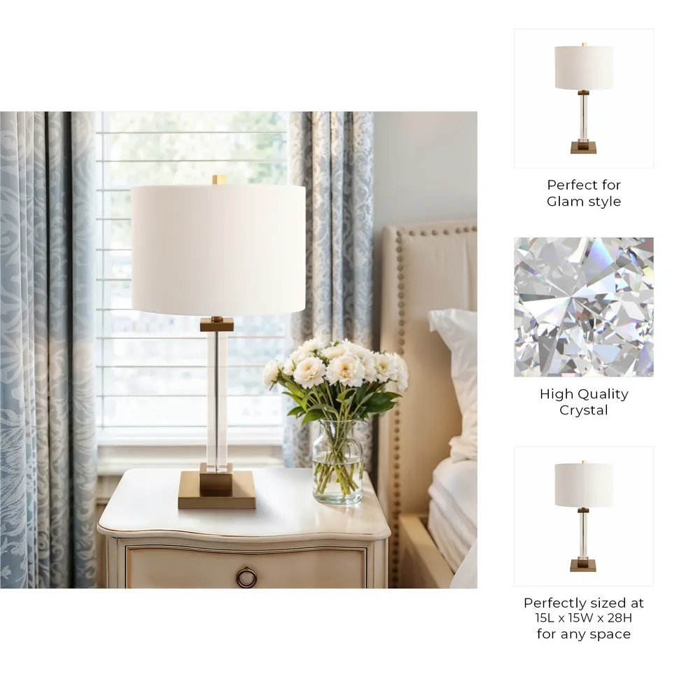 ANTONCREST CLEAR LAMP 29 (IN)