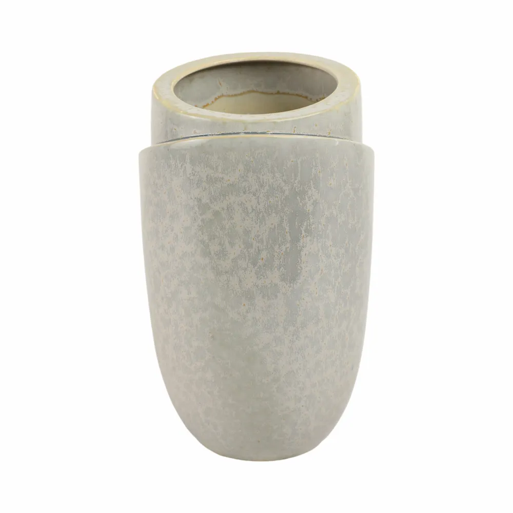GREYSONSTONE GRAY VASE 11 (IN)