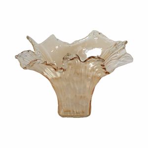 CLAYMORE BROWN GLASS VASE 12 (IN) 5
