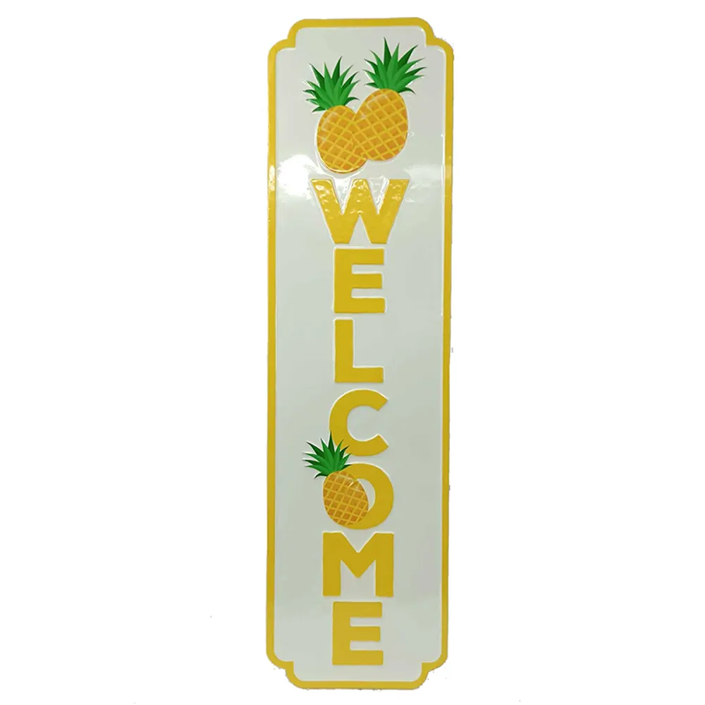 40" PINEAPPLE WELCOME SIGN