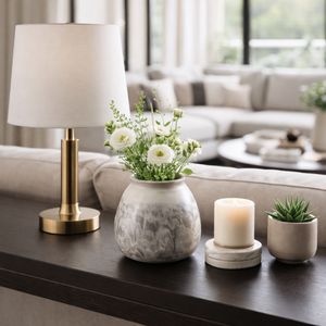 HAWLEYGROVE GRAY VASE 8 (IN) 2