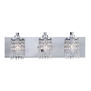 Optix 21'' Wide 3-Light Vanity Light - Polished Chrome 1