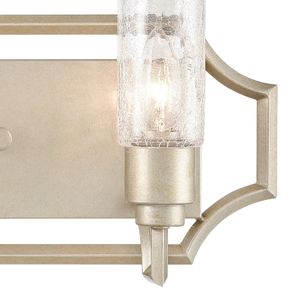 Cheswick 33'' Wide 4-Light Vanity Light - Aged Silver 3