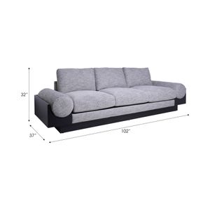 GUNNGROVE BROWN SOFA 102 (IN) 9