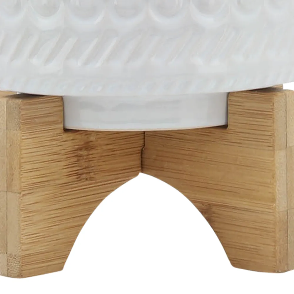 DORSETPORT WHITE PLANTER 8 (IN)