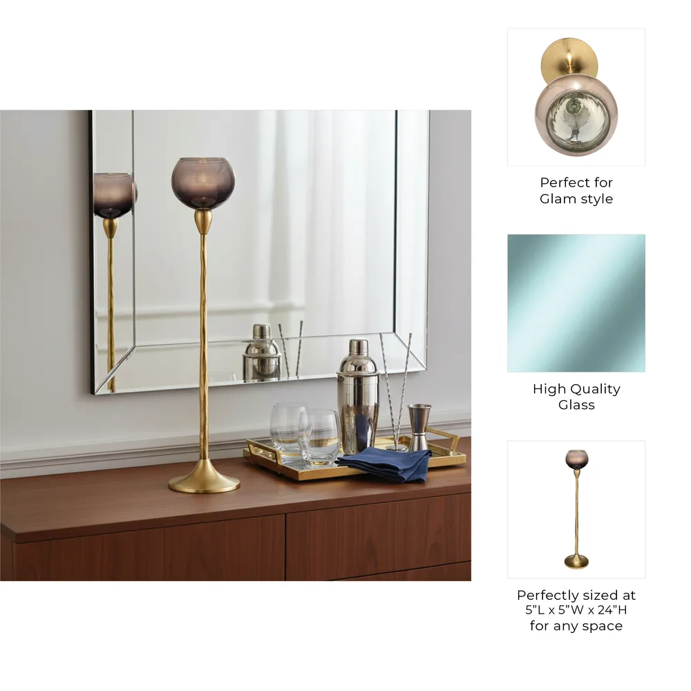 REEDLEY GOLD GLASS 24 (IN)