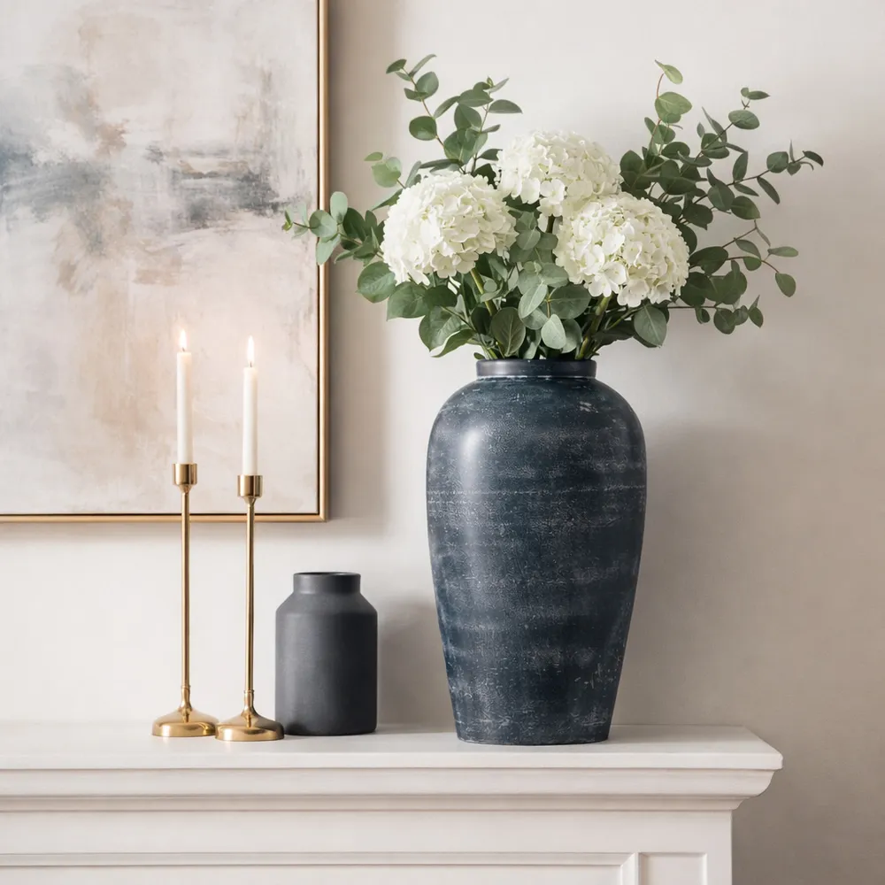 GORDONVALE BLUE VASE 20 (IN)