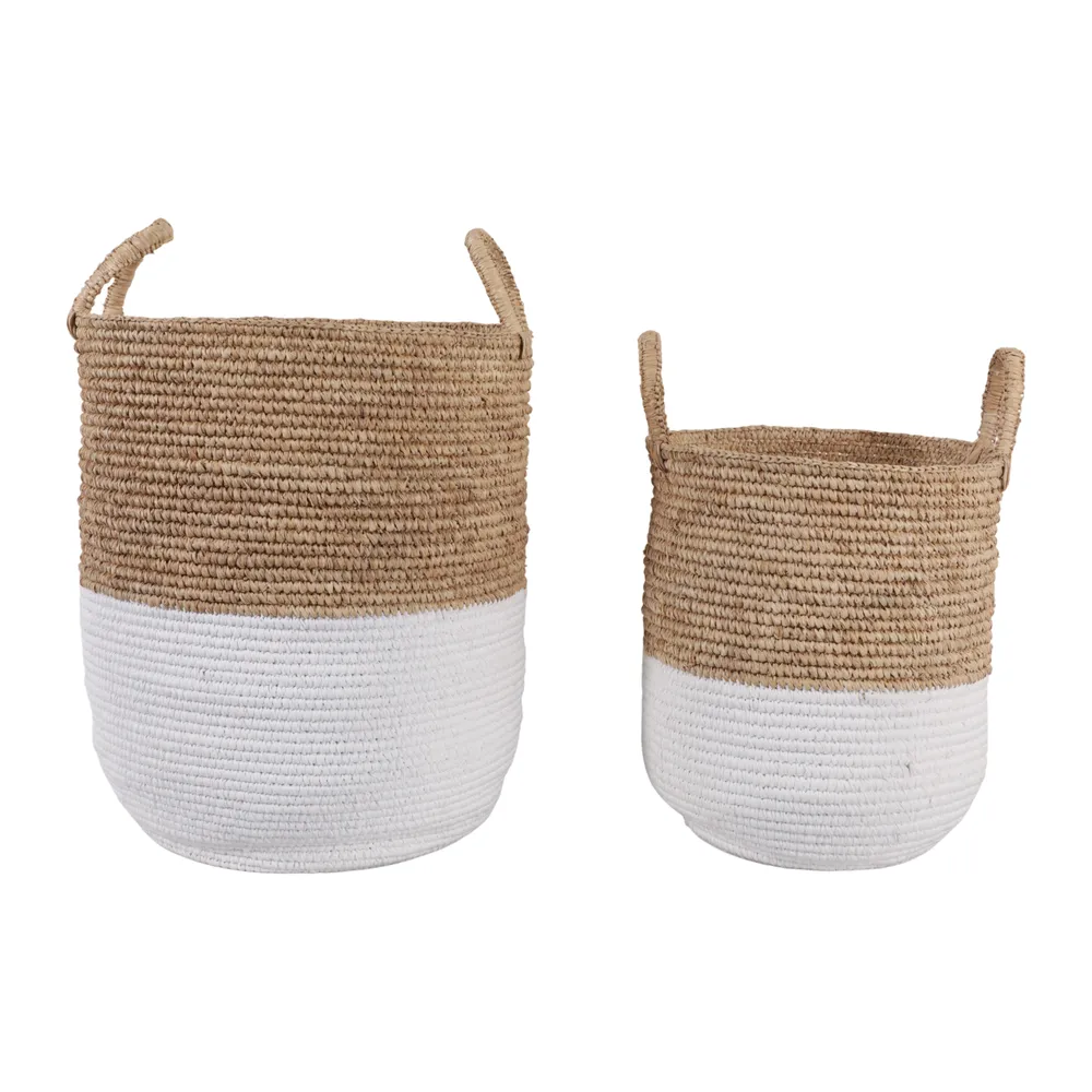DURBANRIDGE SET OF 2 BROWN STORAGE 23 (IN)