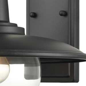 Jackson 12'' High 1-Light Outdoor Sconce - Matte Black 4