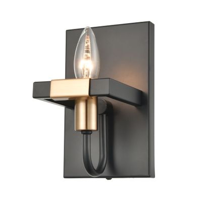 Heathrow 8″ High 1-Light Sconce - Matte Black