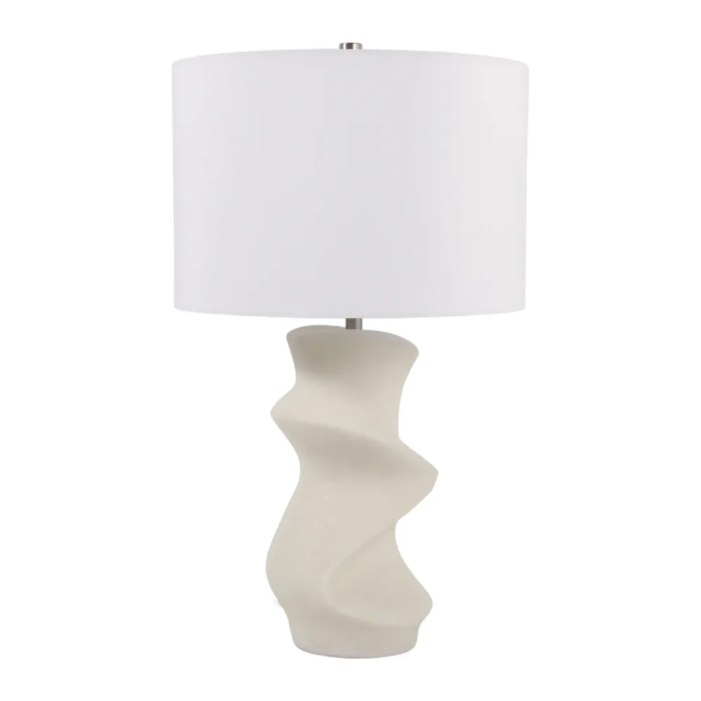 ELDON WHITE LAMP 26 (IN)