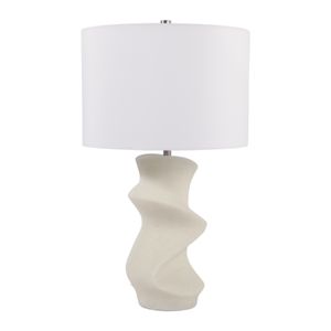 ELDON WHITE LAMP 26 (IN) 4