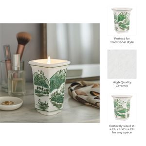 NICKRUN GREEN CANDLE 5 (IN) 11