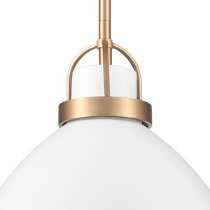 Somerville 12'' Wide 1-Light Pendant - Matte White 3
