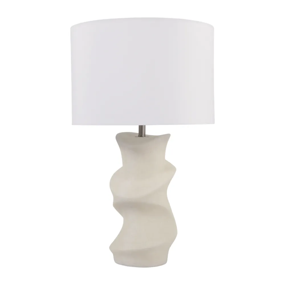 ELDON WHITE LAMP 26 (IN)