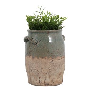 FRAZERCROSS GREEN VASE 8 (IN) 3