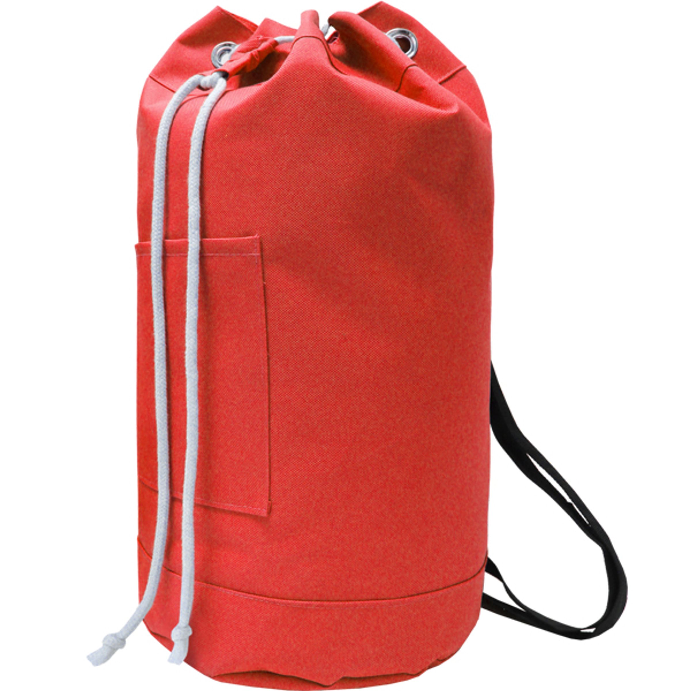 SILHOUETTE DUFFLE - LIGHTHOUSE B - RED