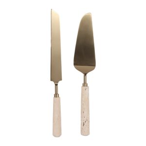 ARMONBURN SET OF 2 TAN SERVEWARE 1 (IN) 5
