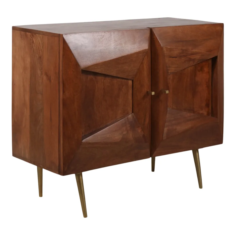 SKYLERDALE BROWN CABINET 32 (IN)