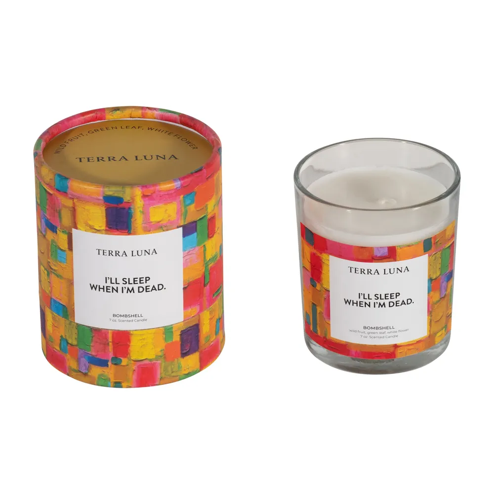 BRECKGATE SLEEP WHEN DEAD CANDLE 4 (IN)