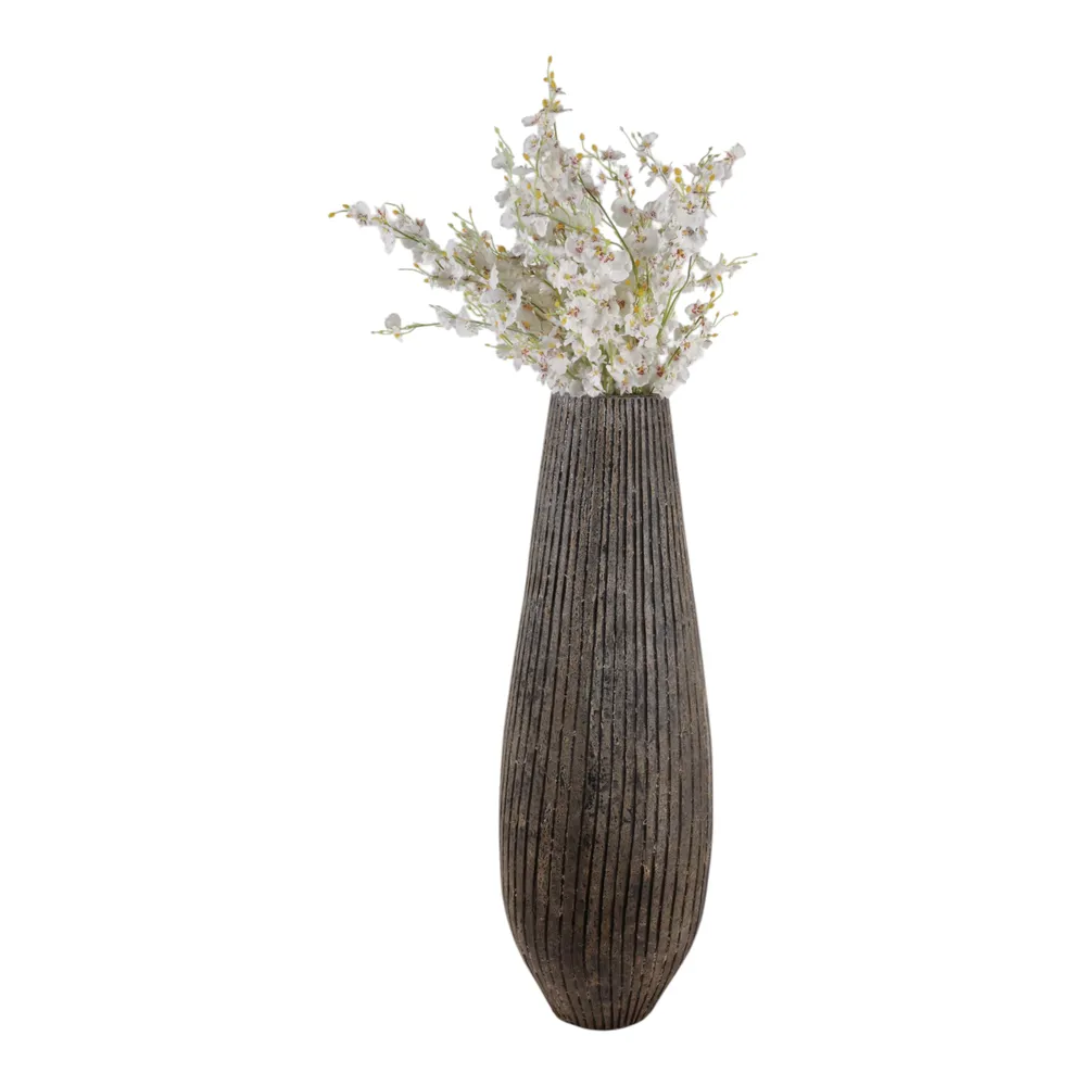 BRAMFORD BLACK VASE 39 (IN)