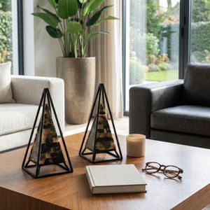 ZANEPARK SET OF 2 TAN DECOR 13 (IN) 11