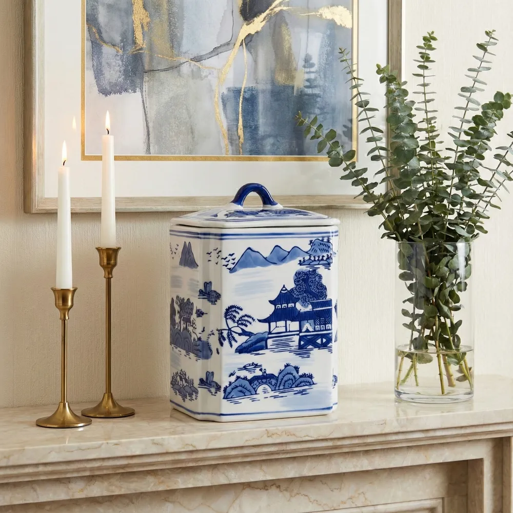 REGANHAM BLUE CHINOISERIE 9 (IN)