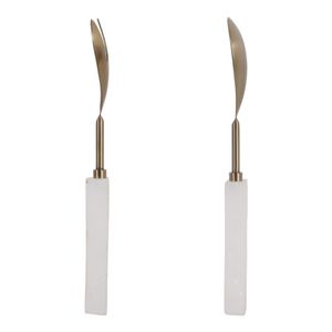 ELMCLIFF SET OF 2 WHITE SERVEWARE 1 (IN) 6