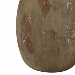 HENDONSIDE BROWN GLASS VASE 12 (IN) 6