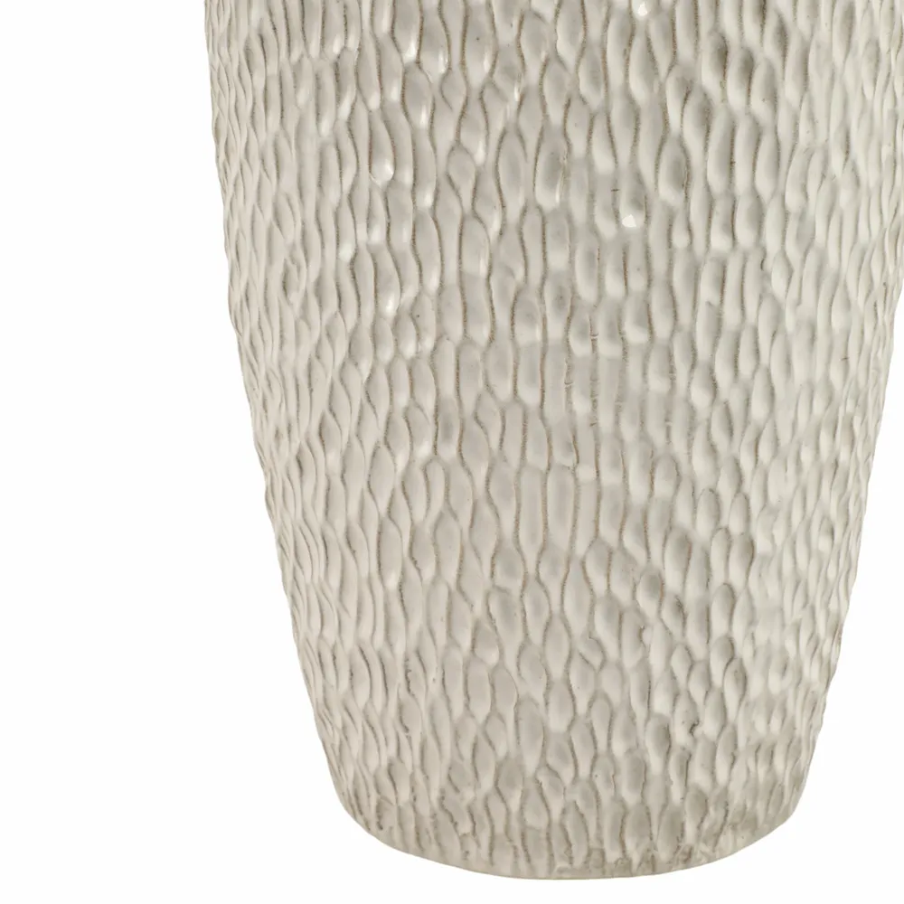 BENNETSIDE WHITE VASE 20 (IN)