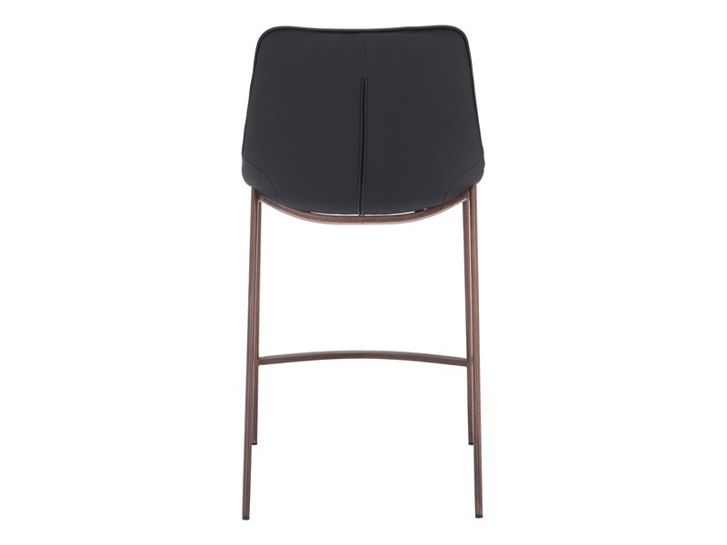 Magnus Counter Stool Black & Walnut 5