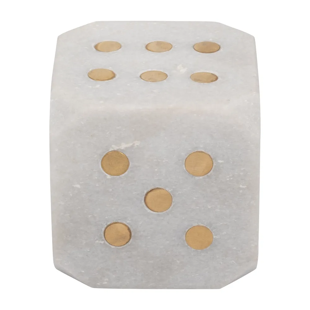 CALHOLM WHITE DECOR 4 (IN)