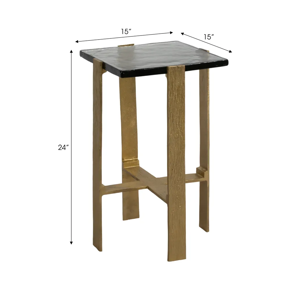 BENNETROSE GOLD TABLE 24 (IN)
