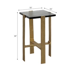 BENNETROSE GOLD TABLE 24 (IN) 8