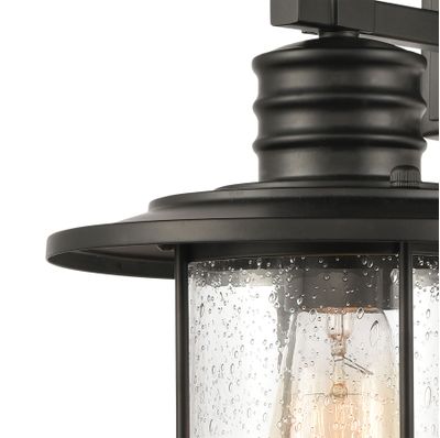 Lakeshore Drive 18″ High 1-Light Sconce - Matte Black