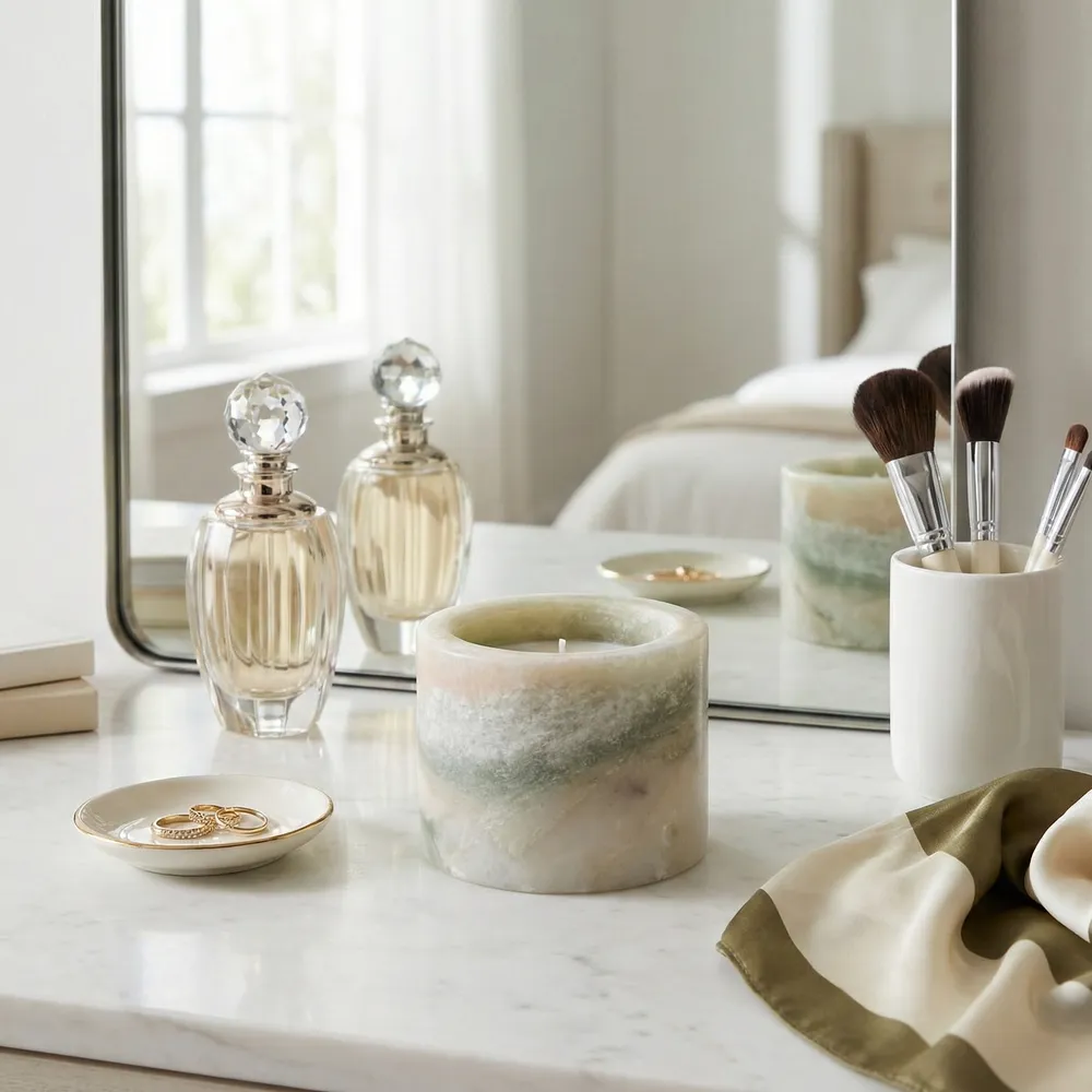 STONELEY CASHMERE VANILLA & MUSK CANDLE 5 (IN)