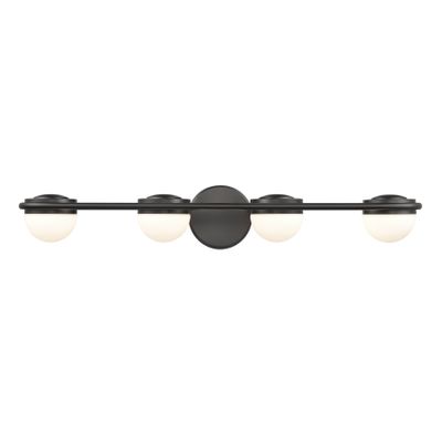 Nelly 31″ Wide 4-Light Vanity Light - Matte Black