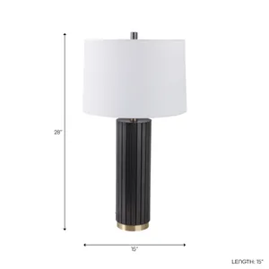 BECKETTVIEW GRAY LAMP 28 (IN) 7
