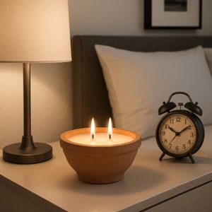 JANEDALE SANTAL & SPRUCE CANDLE 4 (IN) 11