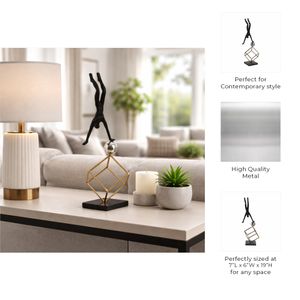 ASHSIDE BLACK DECOR 19 (IN) 10