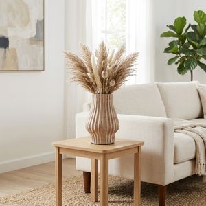 FALTONLAKE BROWN VASE 13 (IN) 9