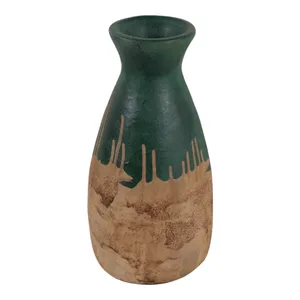 DARIENMILL GREEN VASE 13 (IN) 6