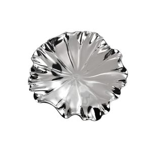 Petal Dimensional Wall Art - Set of 4 Silver 10