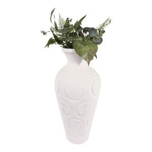 NASHFIELD WHITE VASE 22 (IN) 3