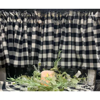 Buffalo Check Valance 15x72in