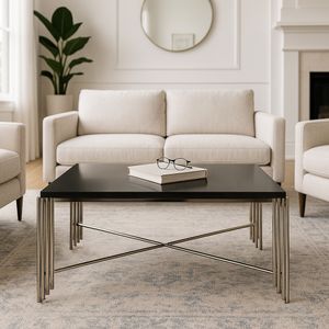 EDGEPORT GOLD COFFEE TABLE 19 (IN) 10