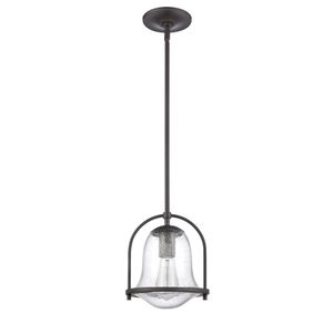 Connection 8'' Wide 1-Light Mini Pendant - Oil Rubbed Bronze 2
