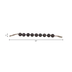 HAWLEYHAVEN BROWN BEAD 4 (IN) 8