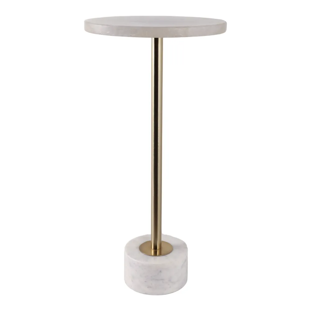 MERCERCLIFF WHITE TABLE 24 (IN)