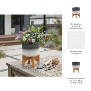 GRANGERLAND GRAY PLANTER 6 (IN) 11